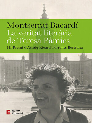 cover image of La veritat literària de Teresa Pàmies